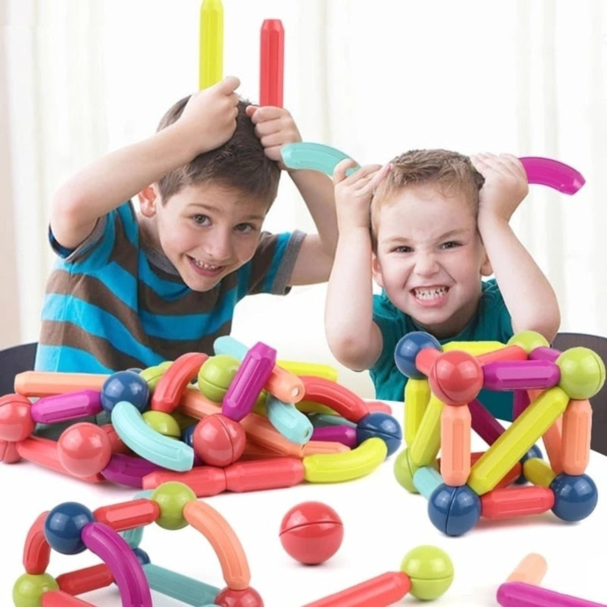 Magnetic Building Blocks For Creative Play - Image 2