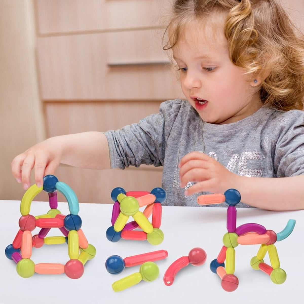 Magnetic Building Blocks For Creative Play - Image 3