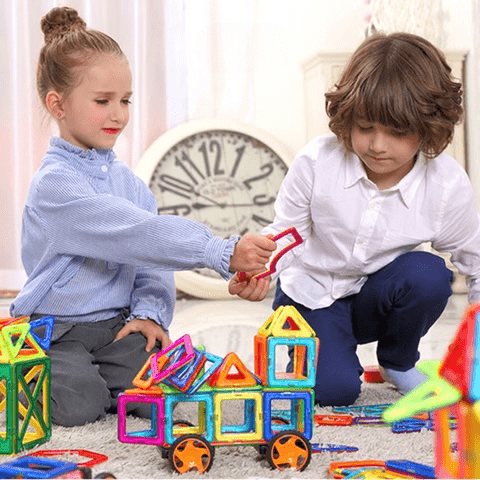 Magnetic Building Blocks Set For Creative Play Ages 4+ - Image 2