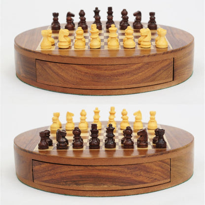 Magnetic Chess Set For Kids Mini Educational Wooden Toy - Image 6
