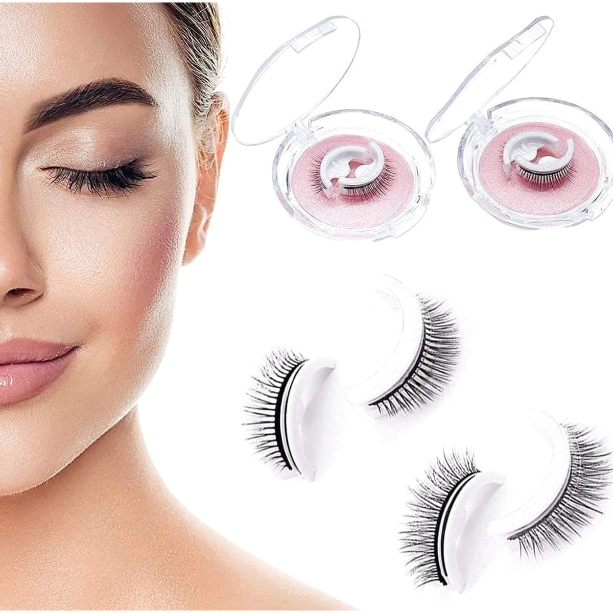 Magnetic Eyelashes Premium Hypoallergenic False Lashes - Image 8