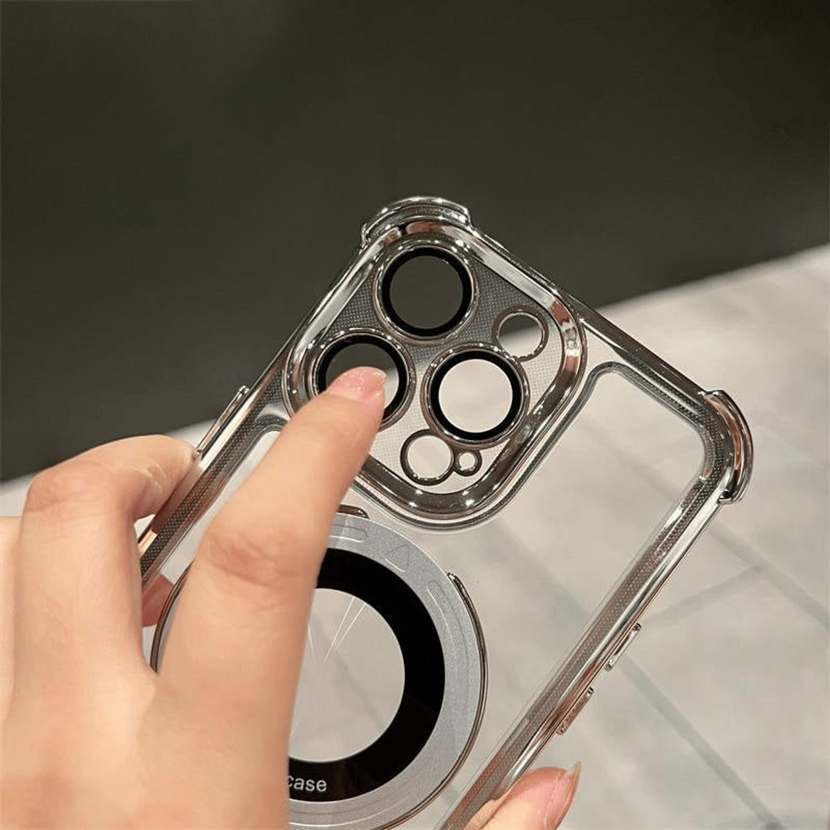 Magsafe Shield iPhone Case With Anti-Drop Protection And Magnetic Bracket - Image 5