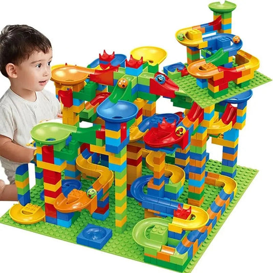 Marble Run Building Set With Stimola L'immaginazione Di Tuo Figlio - Image 1