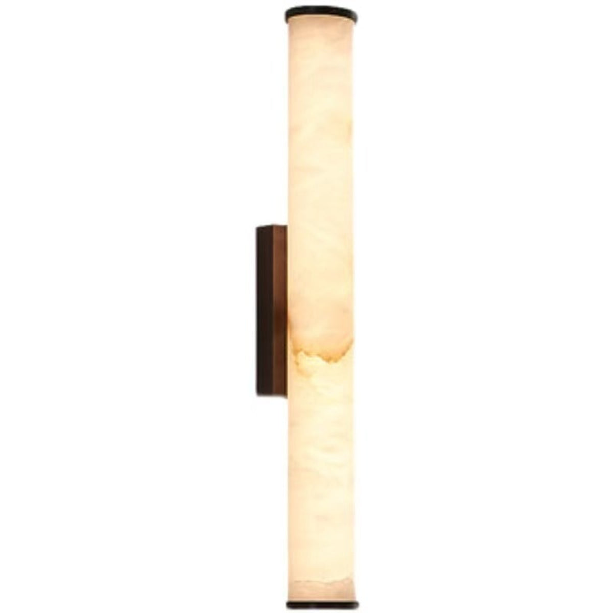 Marble Wall Lamp With Cylindrical Shade - Image 3