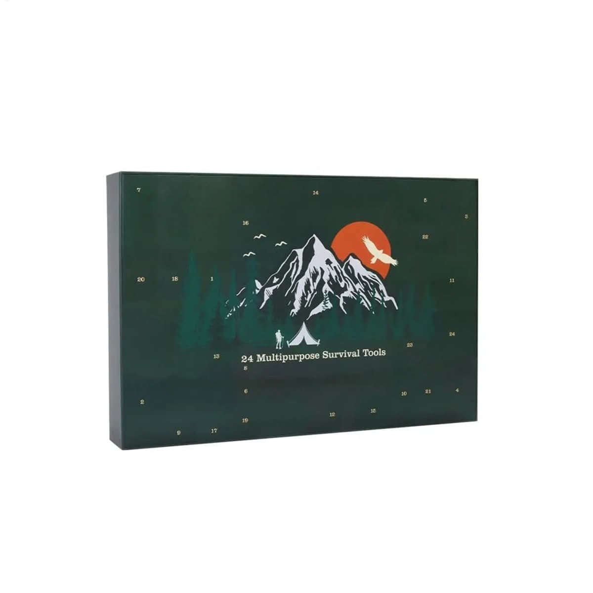 Men's Christmas Advent Calendar With 24 Outdoor Tools For Adventure - Image 1