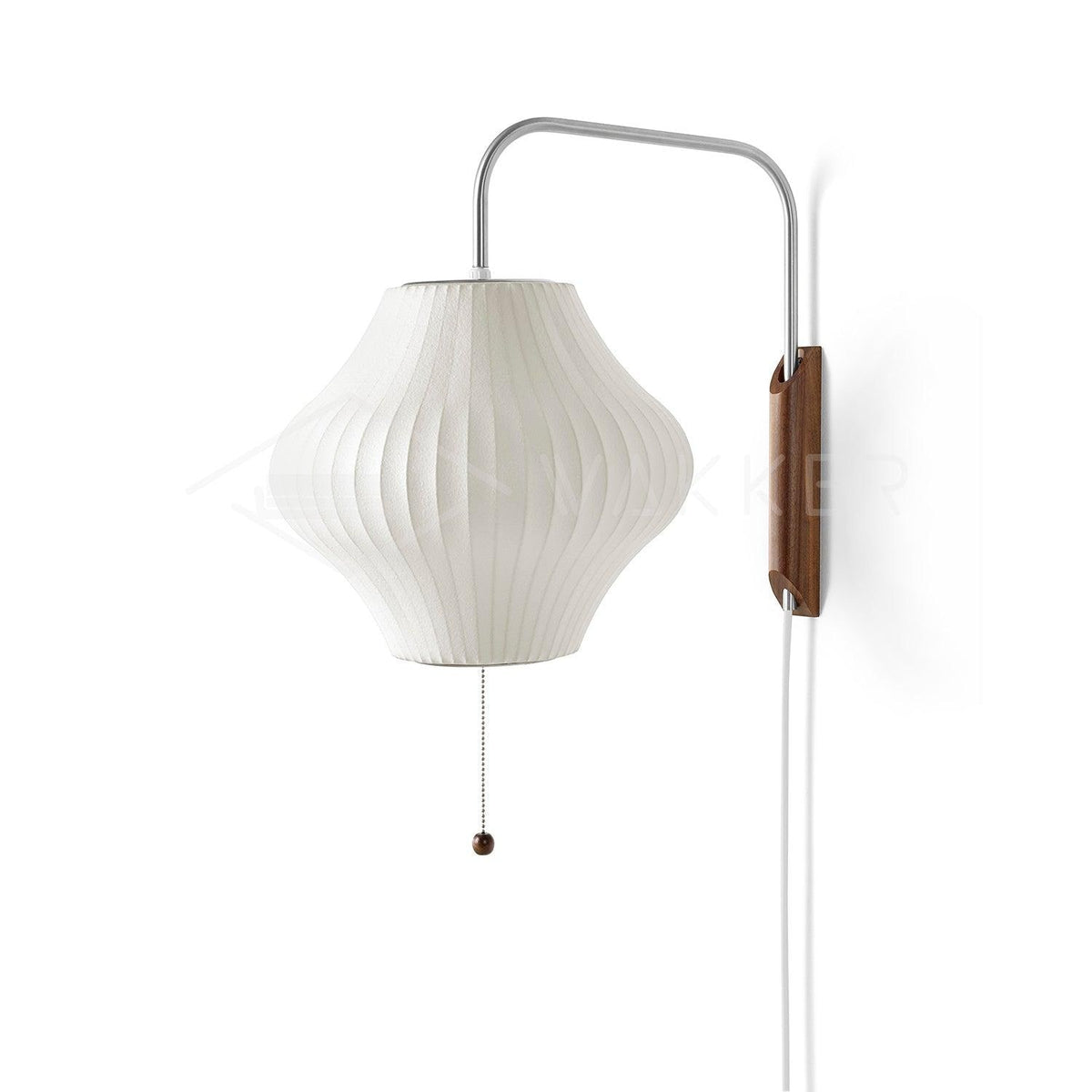 Mid-Century Modern -In Wall Light With Articulated Arm - Image 2