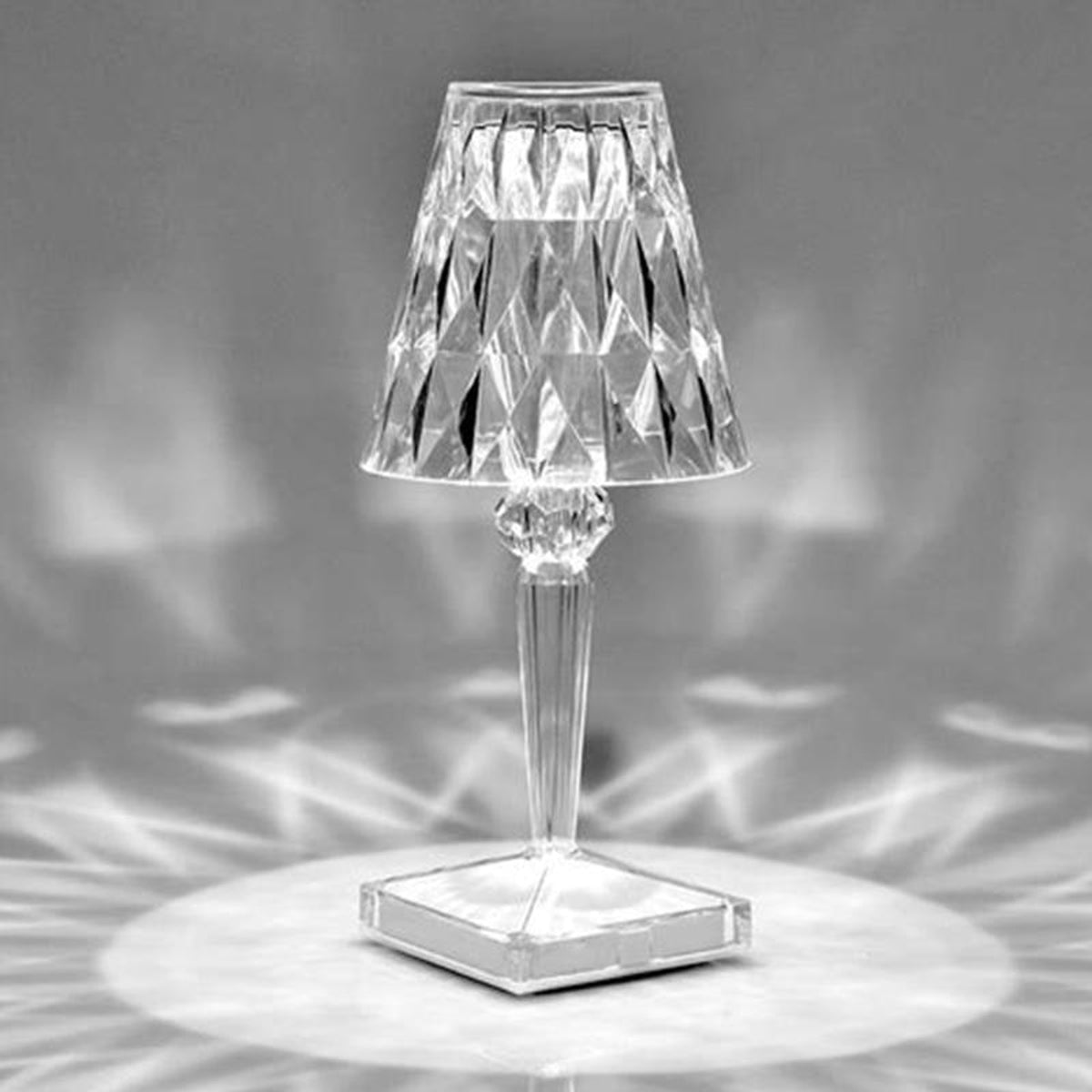 Modern Acrylic Rechargeable LED Table Lamp - Image 3