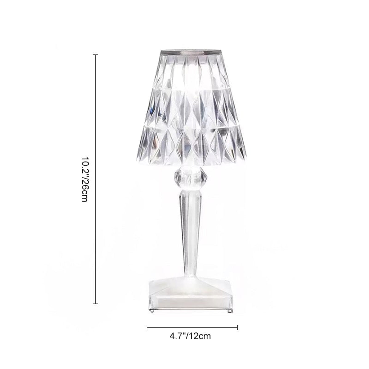 Modern Acrylic Rechargeable LED Table Lamp - Image 5