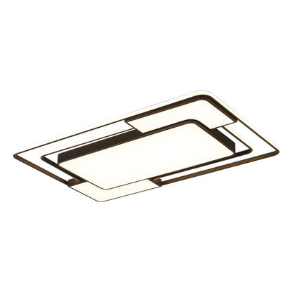 Modern Alloy Ceiling Light With Simple Living Room Design - Image 1