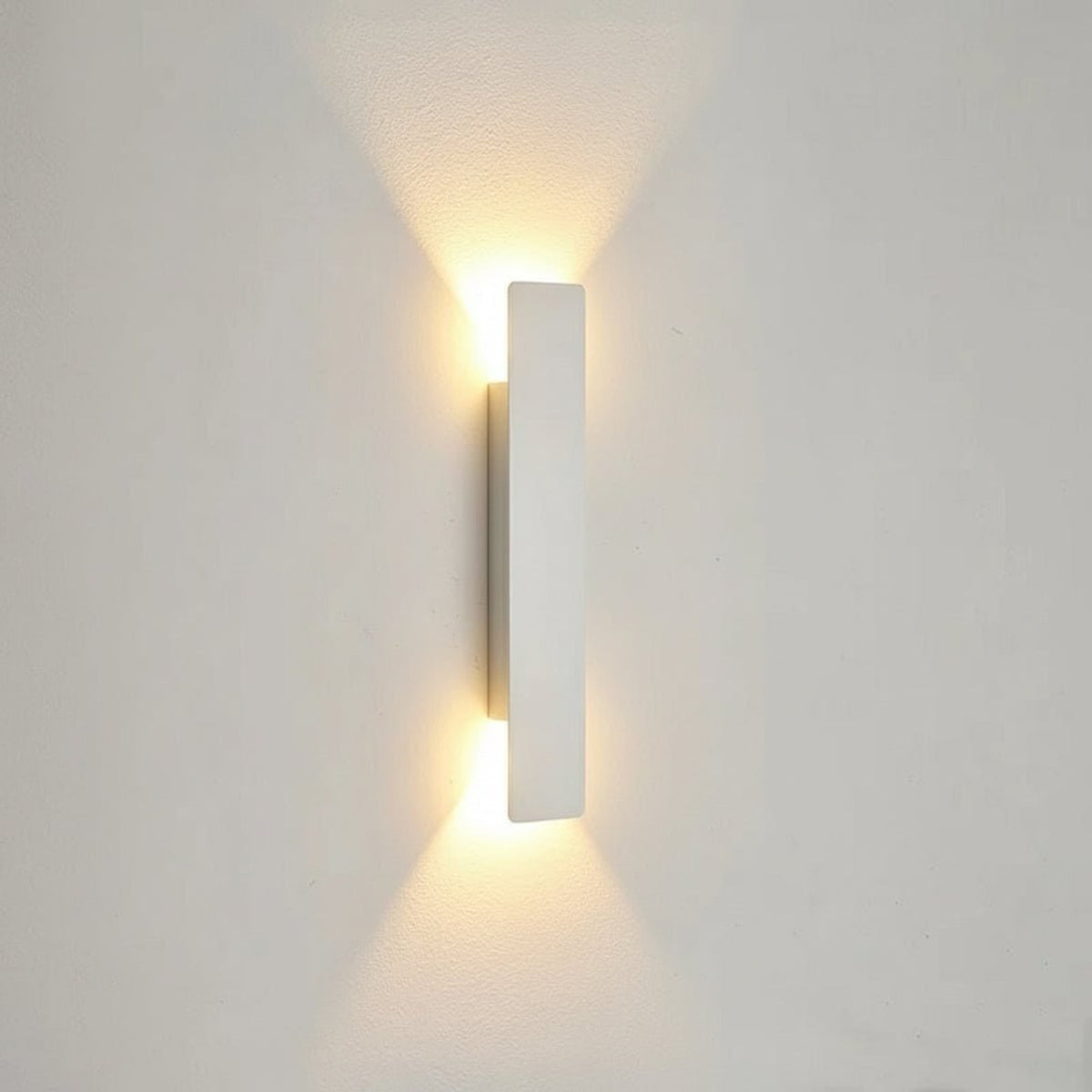 Modern Aluminium Rectangular LED Wall Light - Image 2