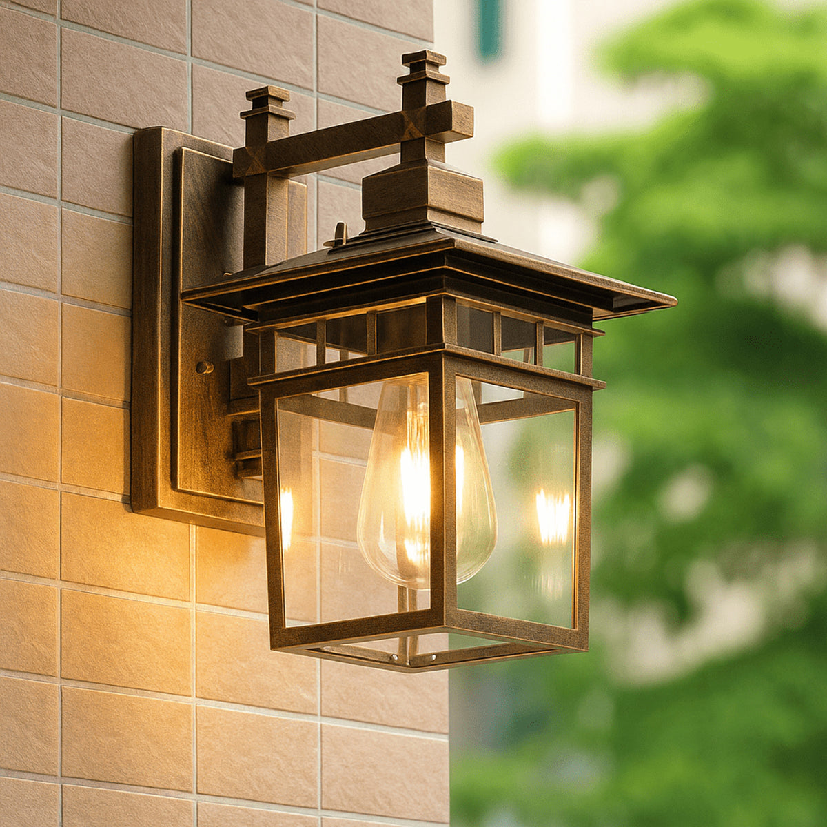 Modern Aluminum Adjustable Outdoor Wall Lamp - Image 2