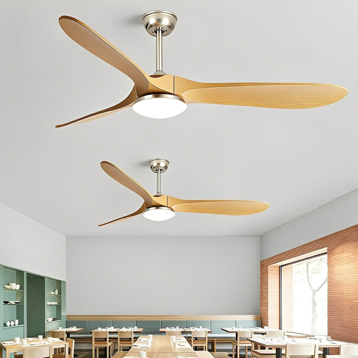 Modern Ceiling Fan With Light And Remote Control - Image 2