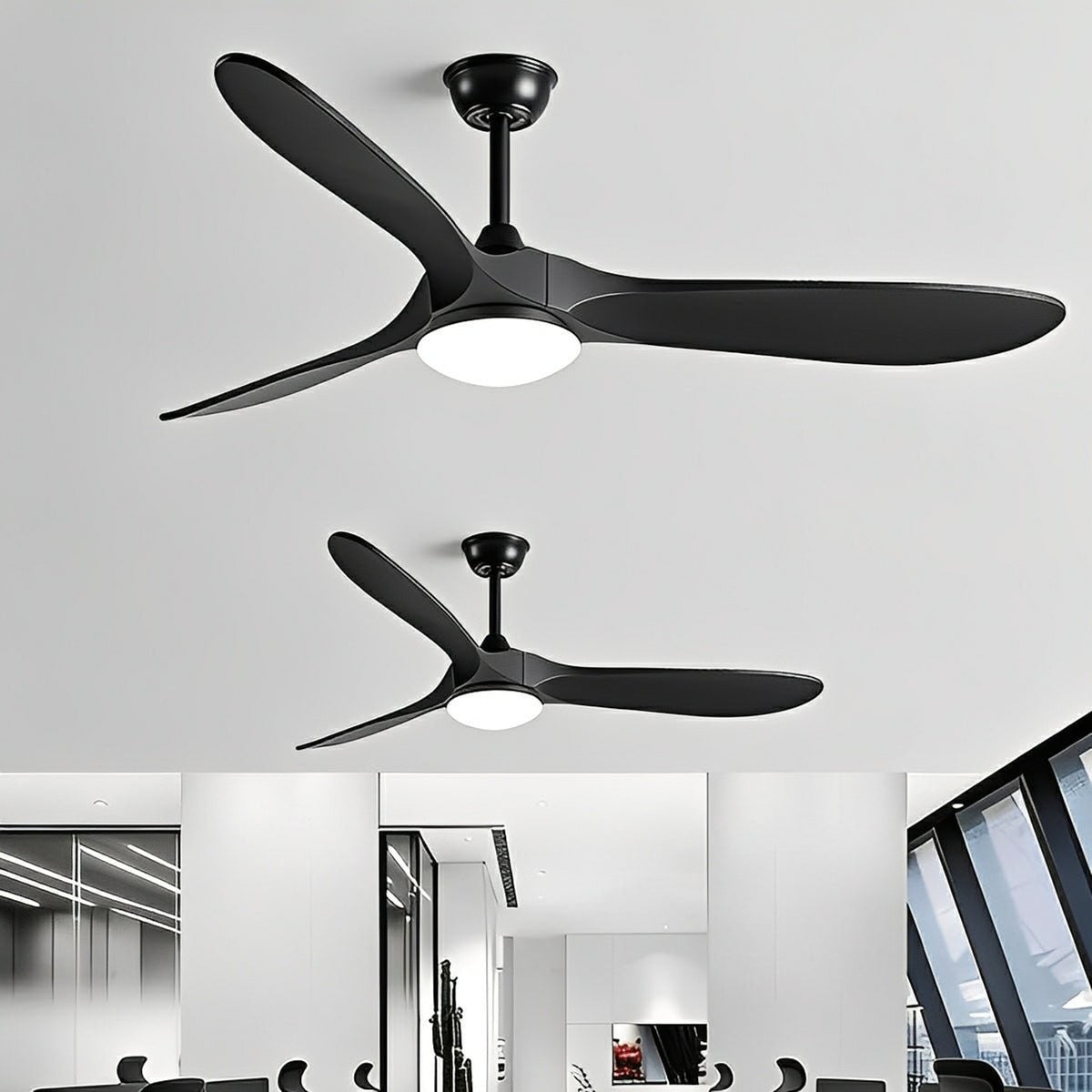 Modern Ceiling Fan With Light And Remote Control - Image 3