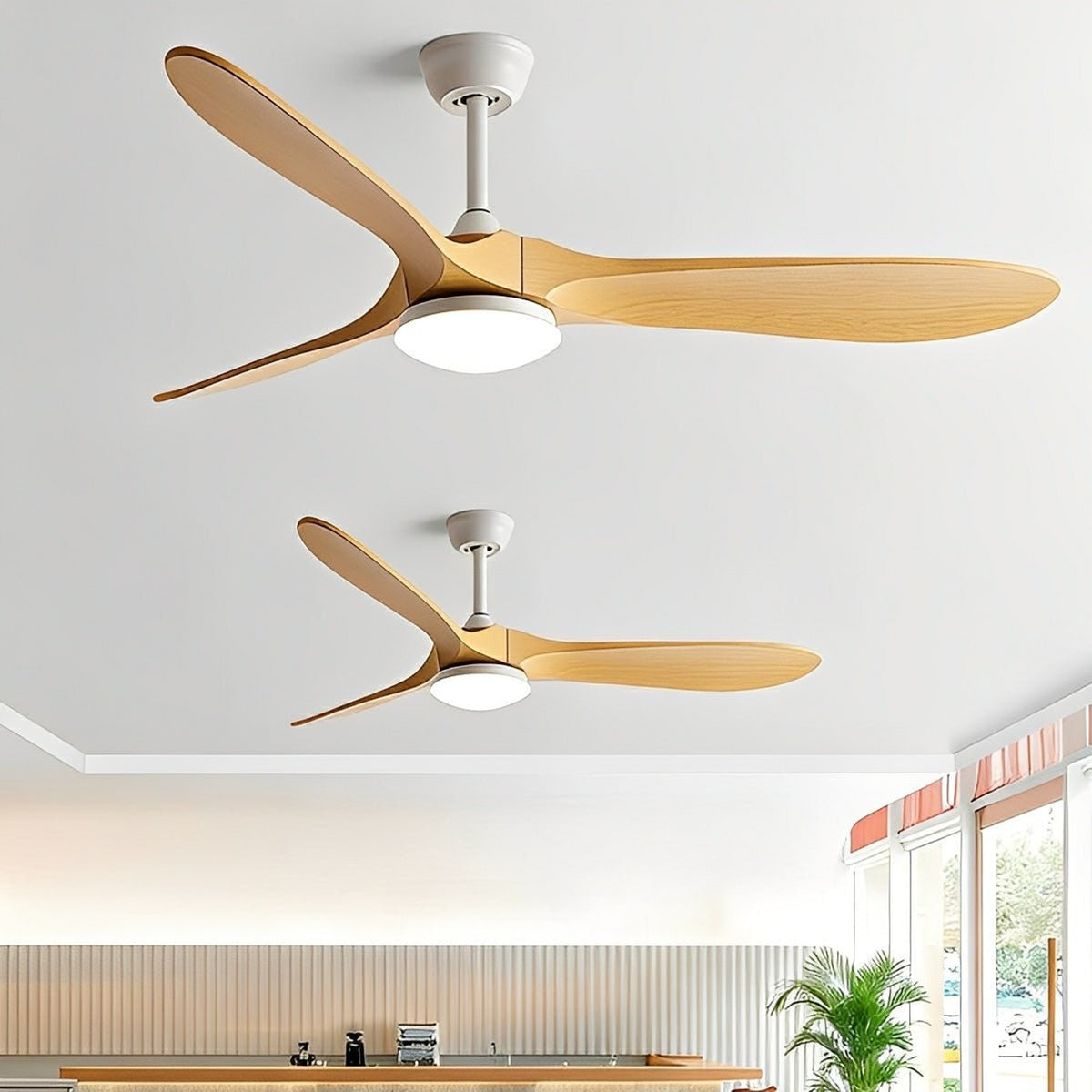 Modern Ceiling Fan With Light And Remote Control - Image 4