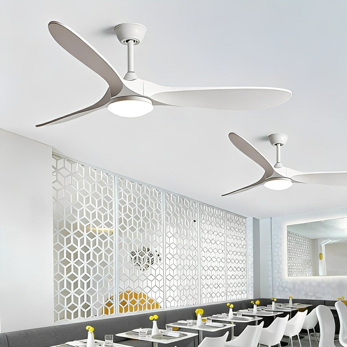 Modern Ceiling Fan With Light And Remote Control - Image 5