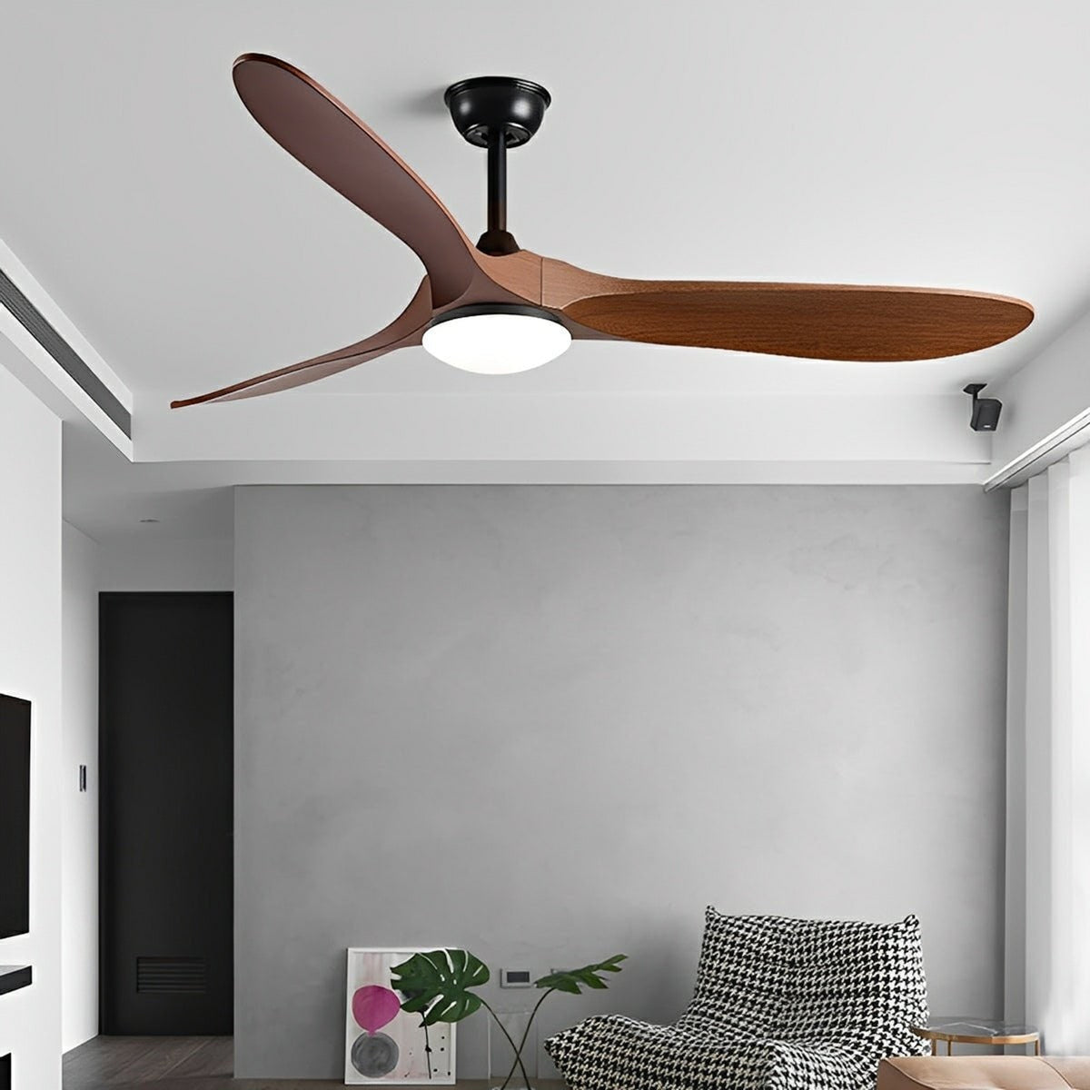 Modern Ceiling Fan With Light And Remote Control - Image 6