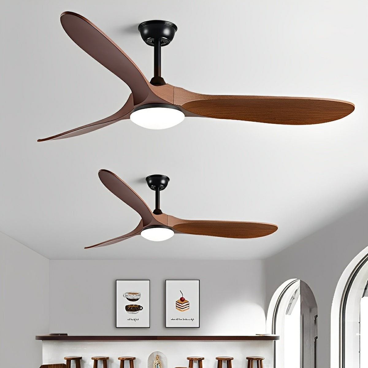 Modern Ceiling Fan With Light And Remote Control - Image 7