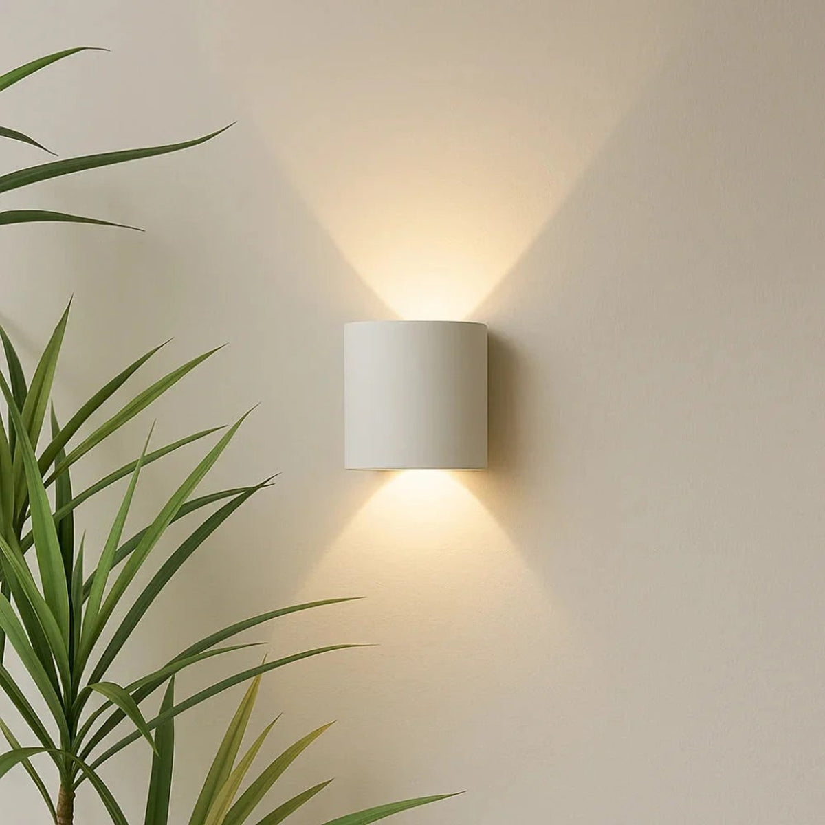 Modern Cylindrical Metal Wall Light - Image 2
