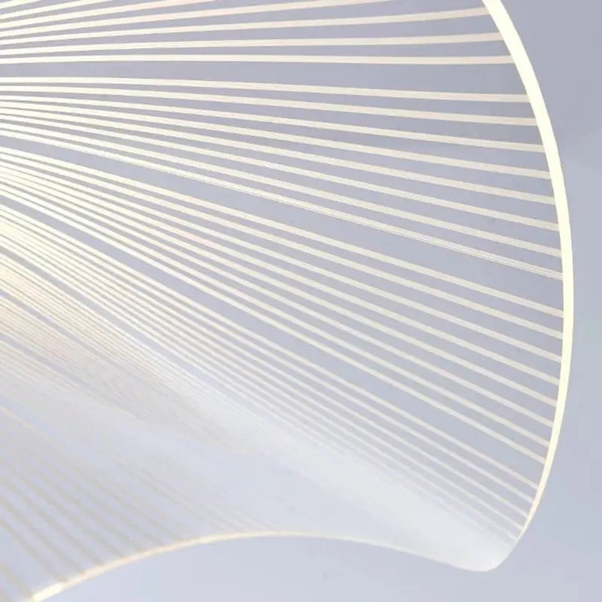 Modern Leaf Design LED Chandelier With Metal Wireframe - Image 8
