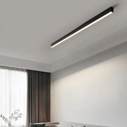 Modern Linear LED Ceiling Light With Flush Mount Design - Image 1