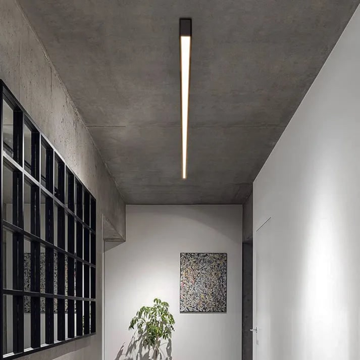 Modern Linear LED Ceiling Light With Flush Mount Design - Image 2