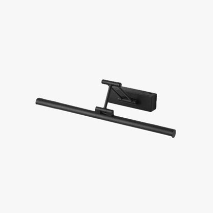 Modern Linear Metal LED Wall Lamp With Mirror Front - Image 1