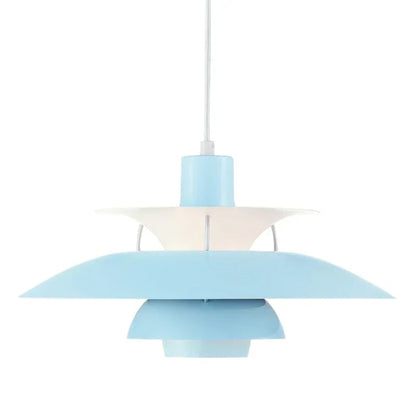 Modern Metal Pendant Light With Layered Disc Design - Image 6