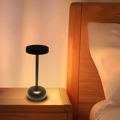 Modern Metal Table Lamp With Dimmable Touch - Image 1
