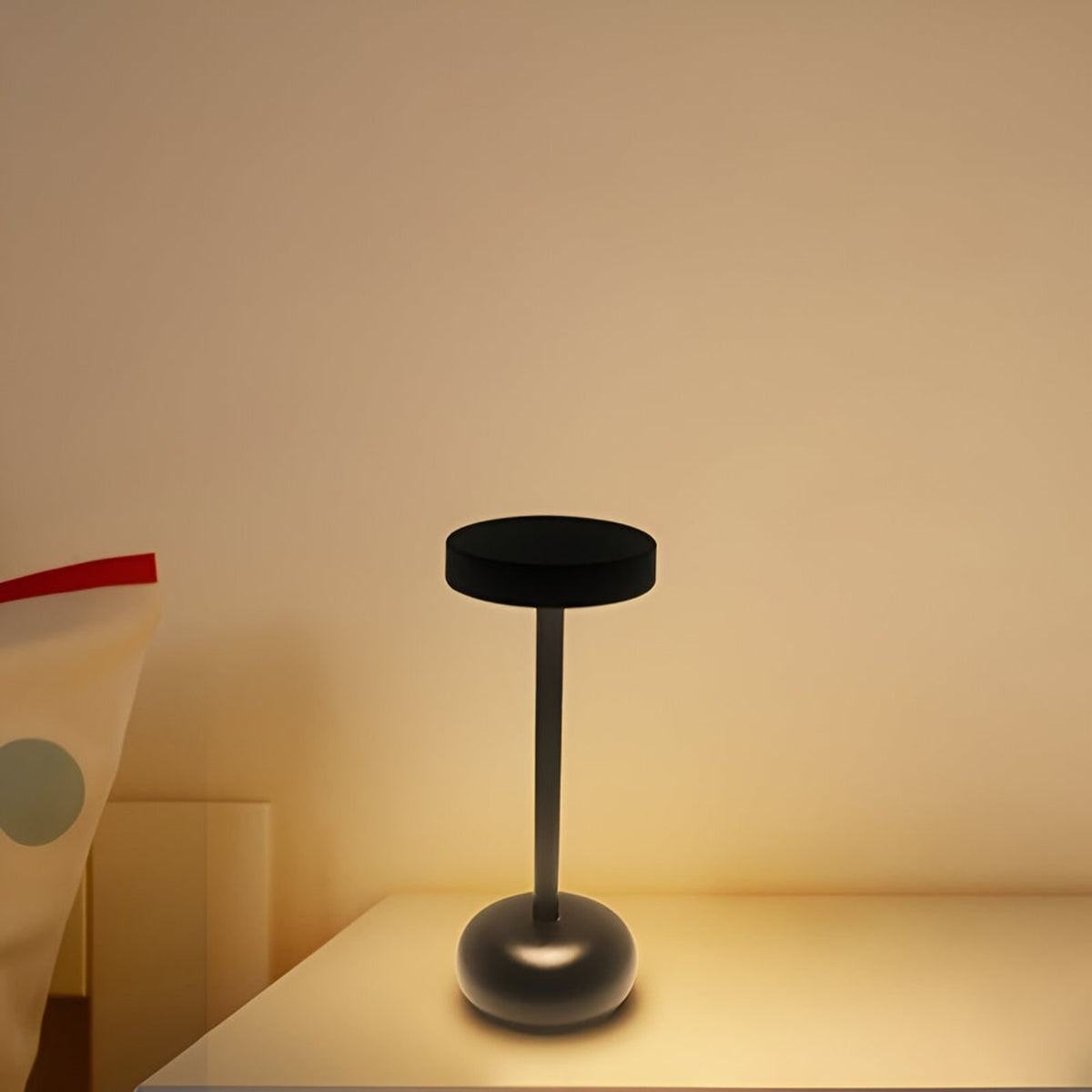 Modern Metal Table Lamp With Dimmable Touch - Image 8