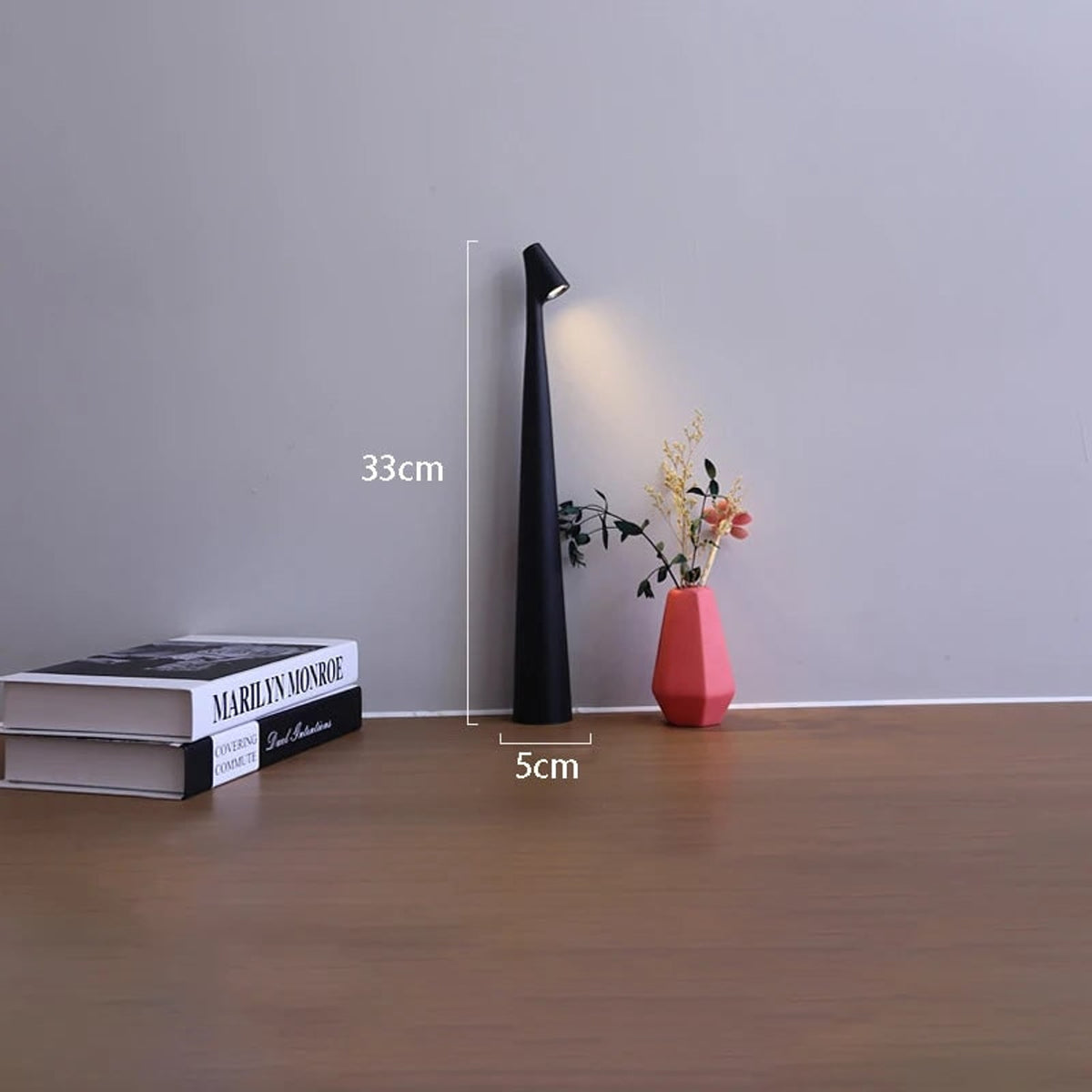 Modern Minimalist Rechargeable LED Table Lamp With Touch Dimmable - Image 9