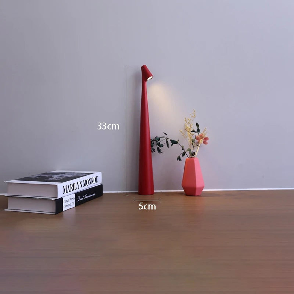 Modern Minimalist Rechargeable LED Table Lamp With Touch Dimmable - Image 11