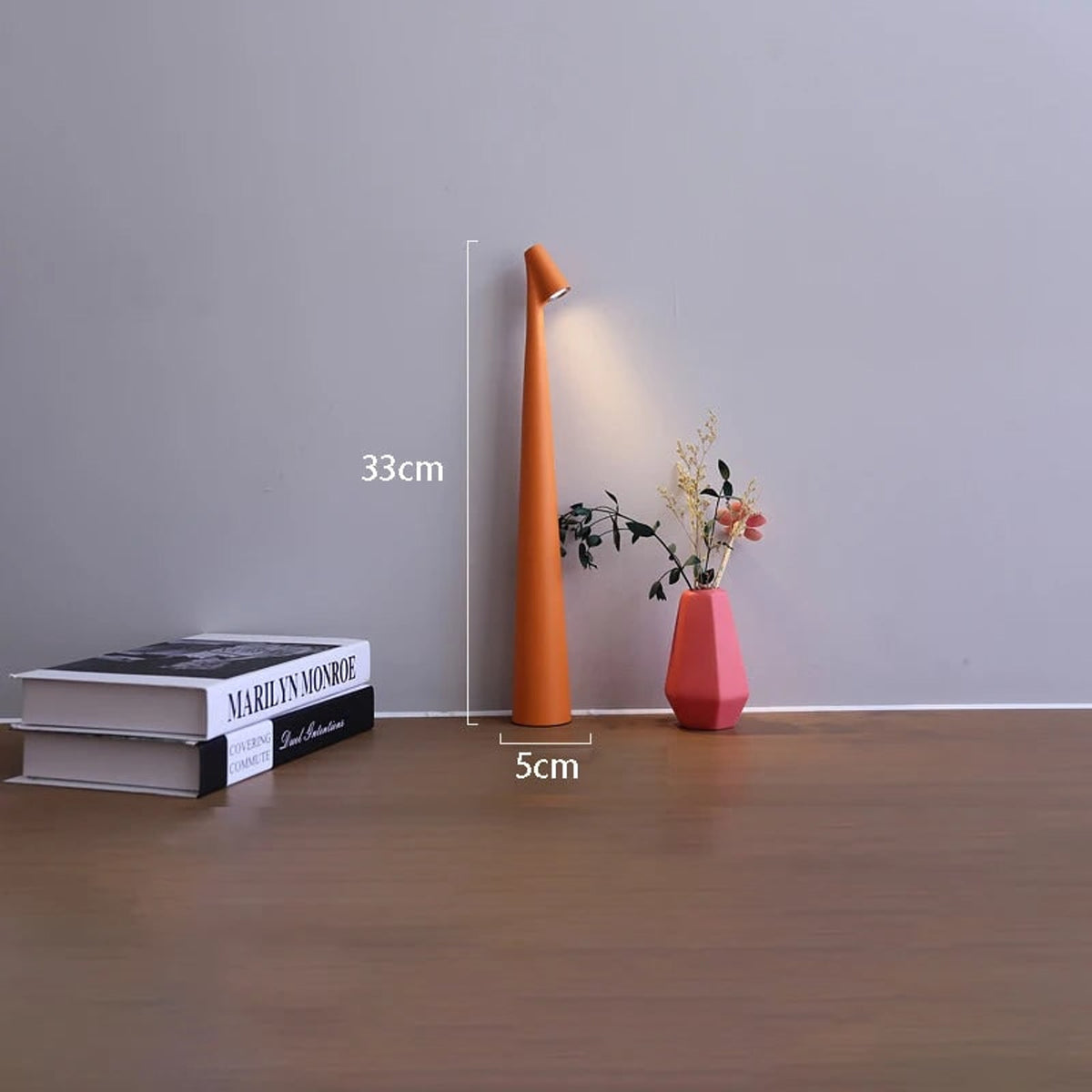 Modern Minimalist Rechargeable LED Table Lamp With Touch Dimmable - Image 8