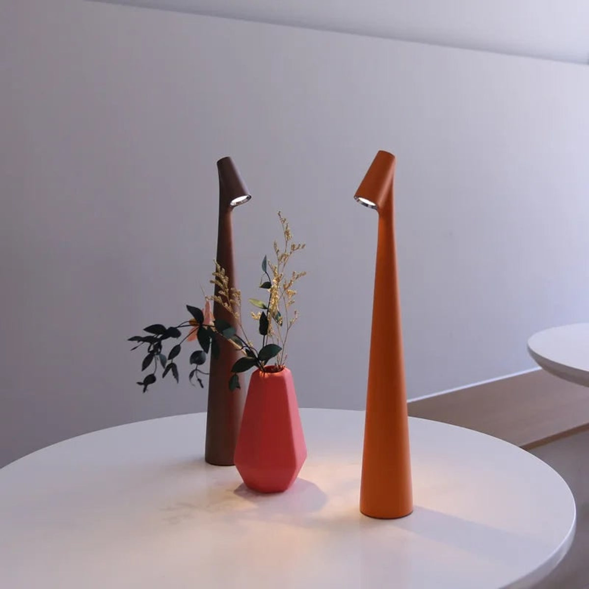 Modern Minimalist Rechargeable LED Table Lamp With Touch Dimmable - Image 2