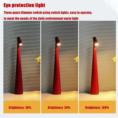 Modern Minimalist Rechargeable LED Table Lamp With Touch Dimmable - Image 5