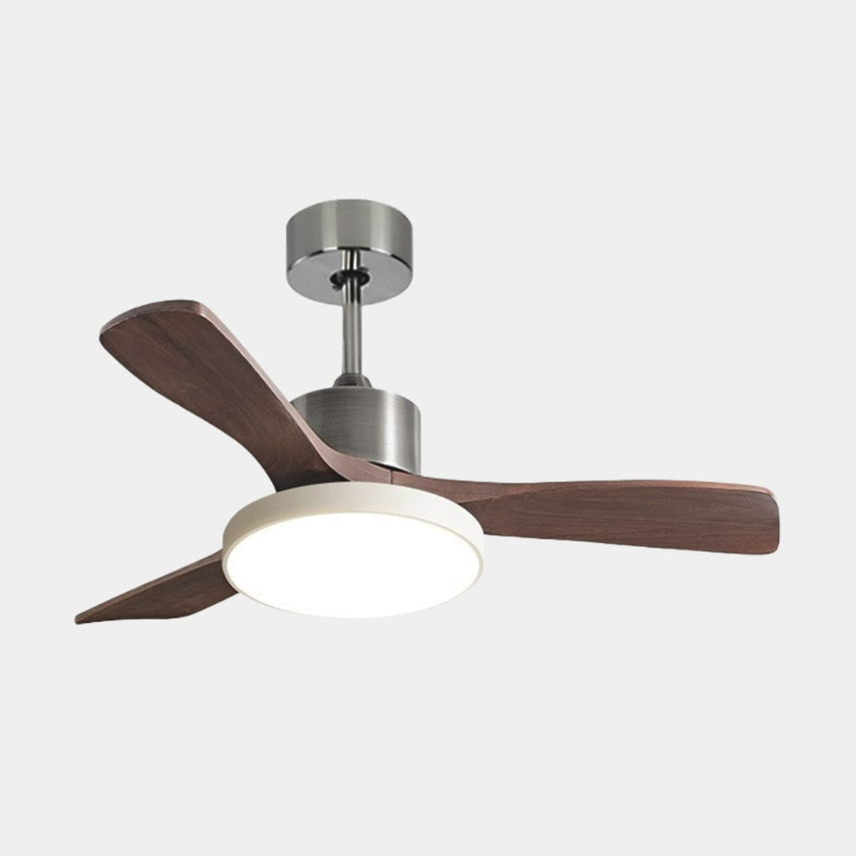Modern Wooden Ceiling Fan With LED Light And Remote Control - Image 7