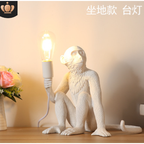 Monkey Pendant Light Ceiling LED Lamp For Living Room - Image 8