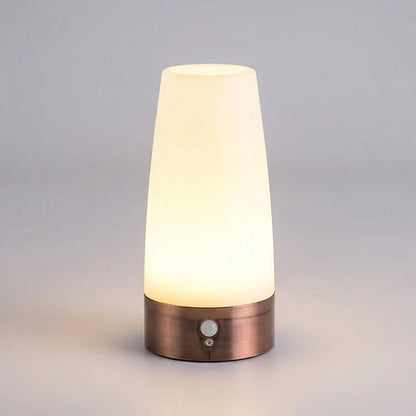 Motion Sensor Night Light With Frosted Glass Shade - Image 3
