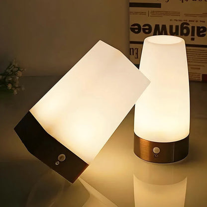 Motion Sensor Night Light With Frosted Glass Shade - Image 5