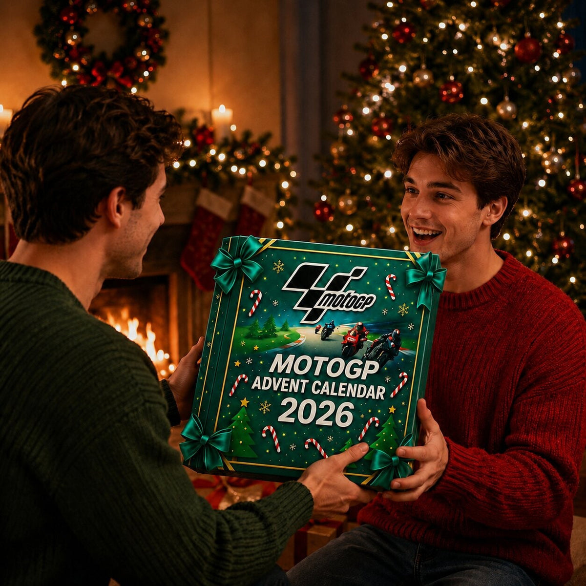 Moto Gp Advent Calendar 24 Day Christmas Countdown With Toy Motorcycles And Helmets - Image 3