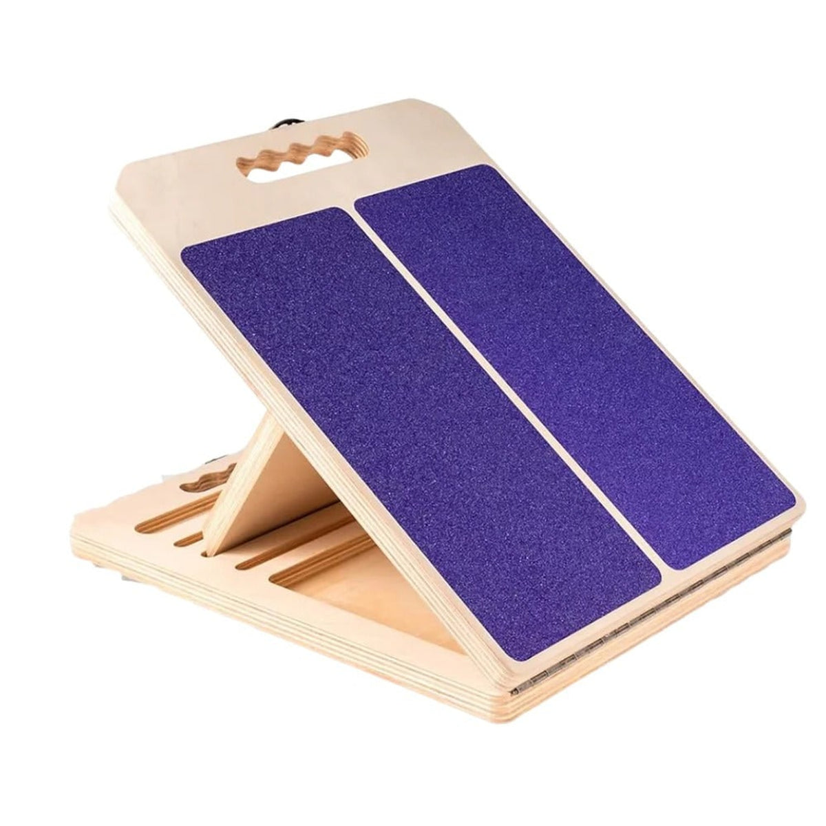 Multi-Angle Wooden Slant Board With Locking Tab For Calf Stretching And Rehabilitation - Image 4