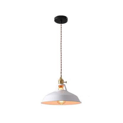 Multi-Color Metal Pendant Light With LED Bulb - Image 10