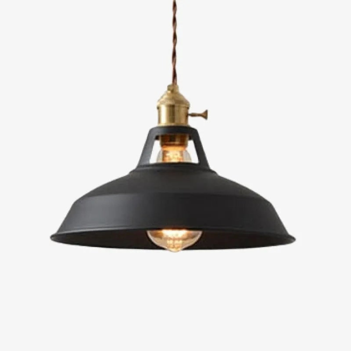 Multi-Color Metal Pendant Light With LED Bulb - Image 2