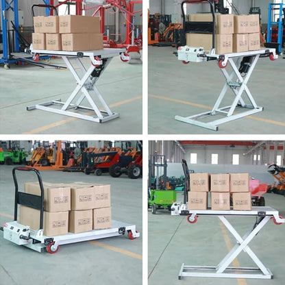 Multi-Function Hydraulic Lift Table With Rotating Wheels For Warehouses And Factories - Image 6