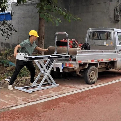 Multi-Function Hydraulic Lift Table With Rotating Wheels For Warehouses And Factories - Image 3