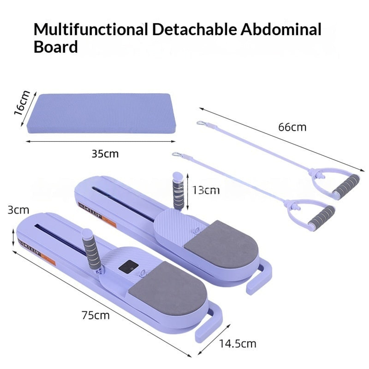 Multifunctional Split Abdominal Board Pilates Fitness Training Equipment - Image 7