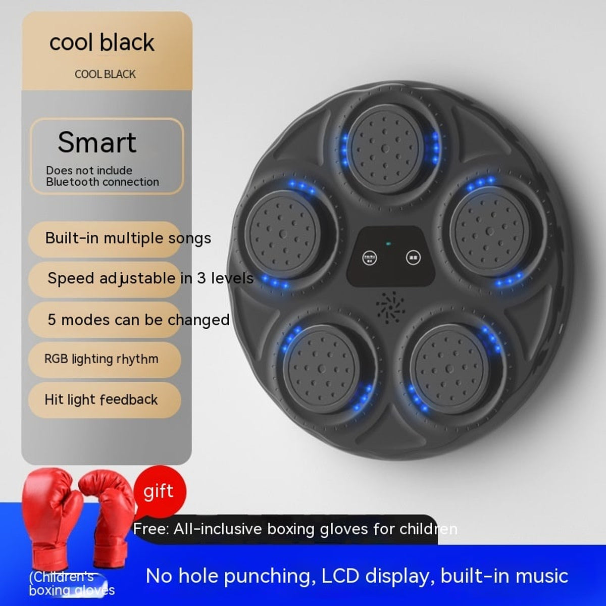 Music Blue Children's Boxing Machine - Image 6