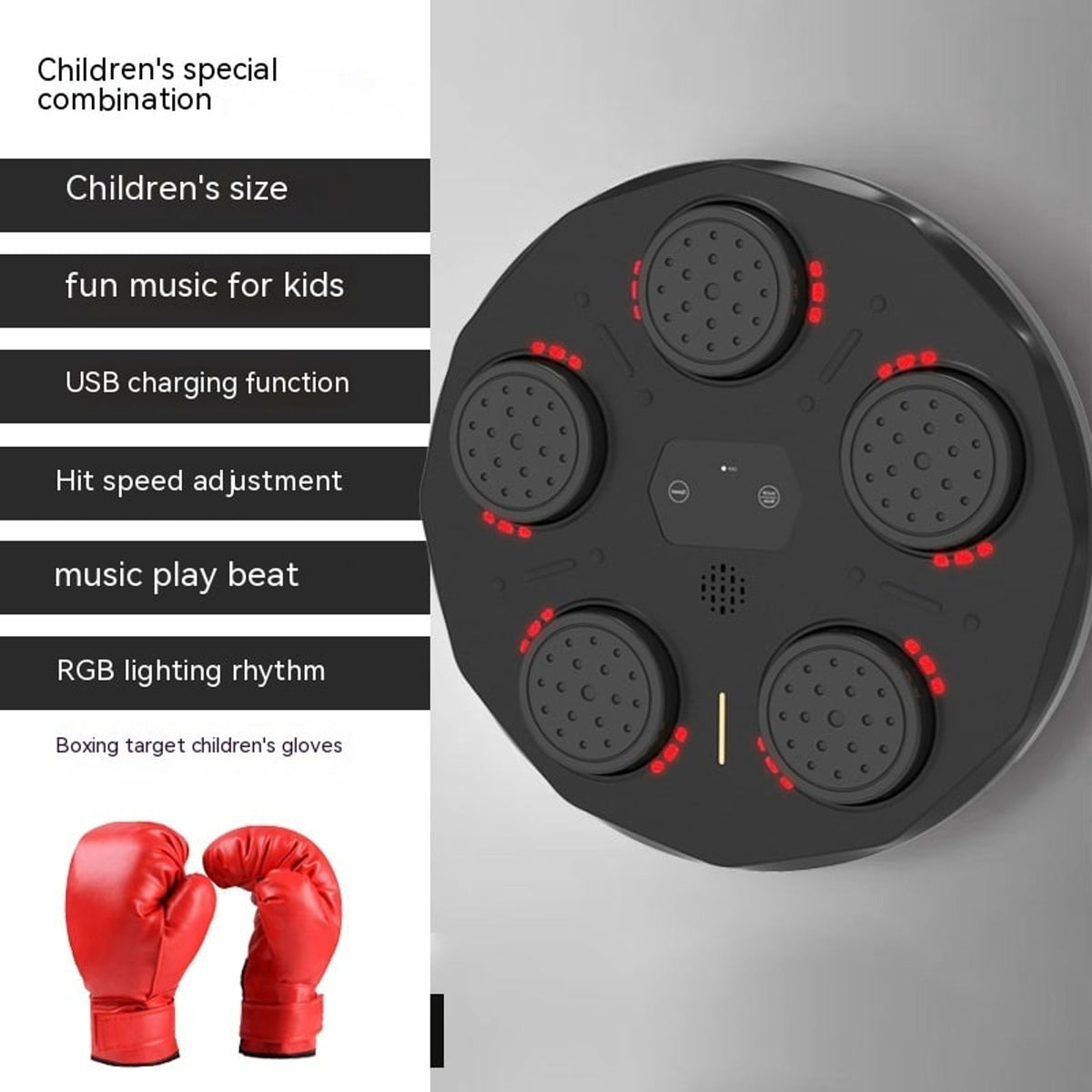 Music Blue Children's Boxing Machine - Image 9