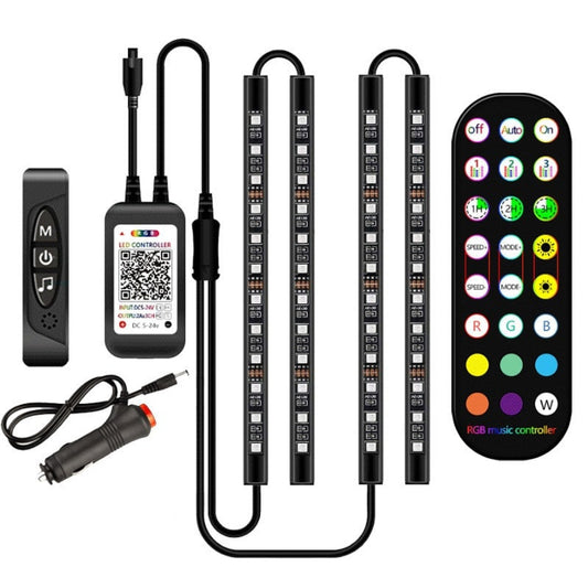 Music Sync USB LED Strip Lights With Remote Control - Image 1
