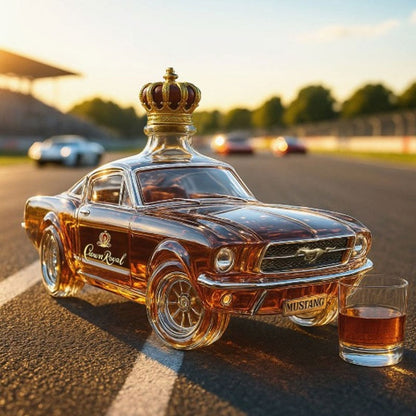 Mustang Car-Shaped Whisky Decanter for Home Bar - Image 5