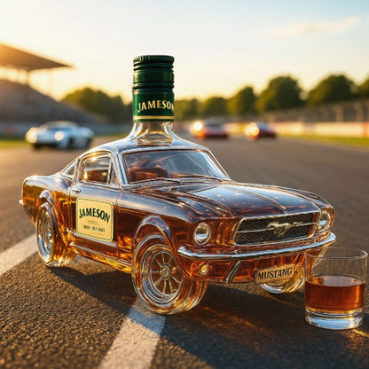 Mustang Car-Shaped Whisky Decanter for Home Bar - Image 7